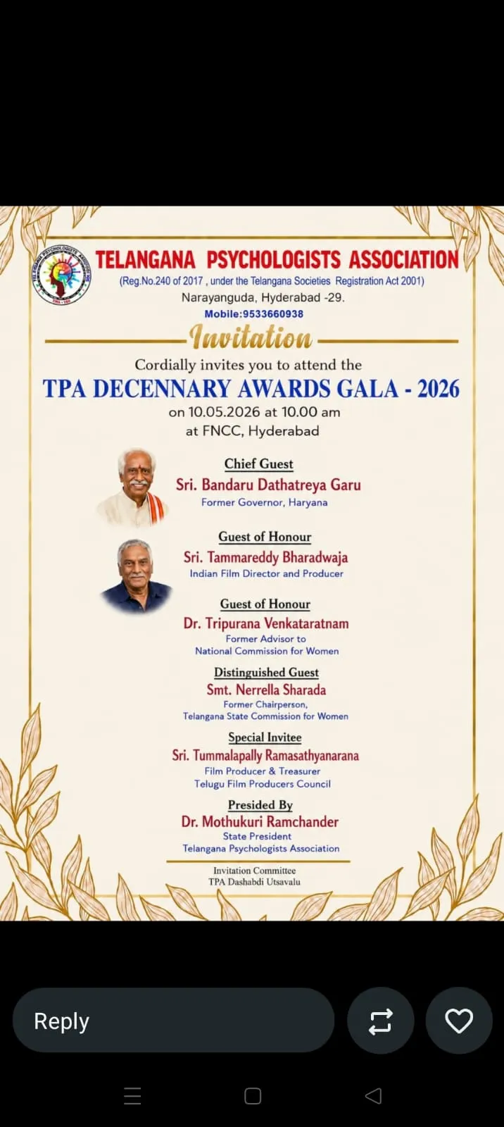 Legacy of Care Award